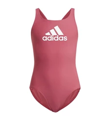Agrarisch Vereniging Vorm van het schip Adidas Badge of Sport badpak meisjes pink van badpakken