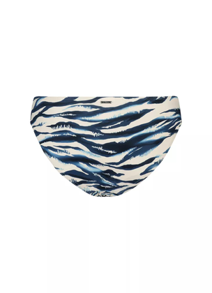 Cyell Wavy Water bikini slip dames blauw dessin