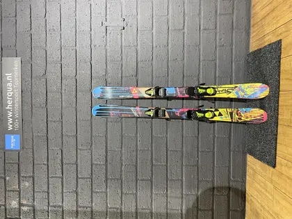 Fischer Stunner tweedehands ski's junior geel