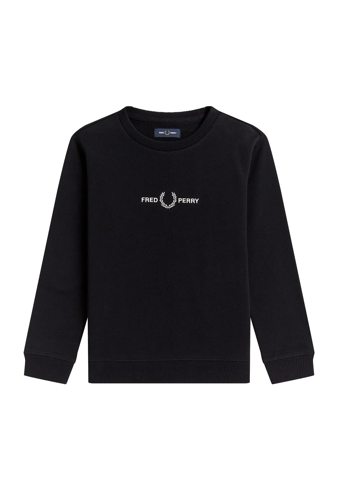 Fred Perry Embroidered sweater jongens