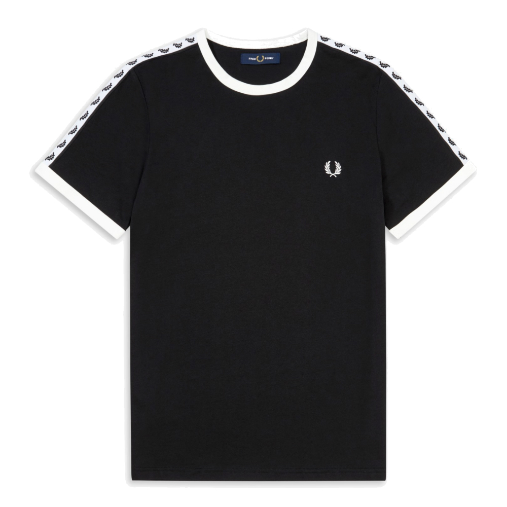 Fred Perry Taped Ringer Tee sportshirt heren