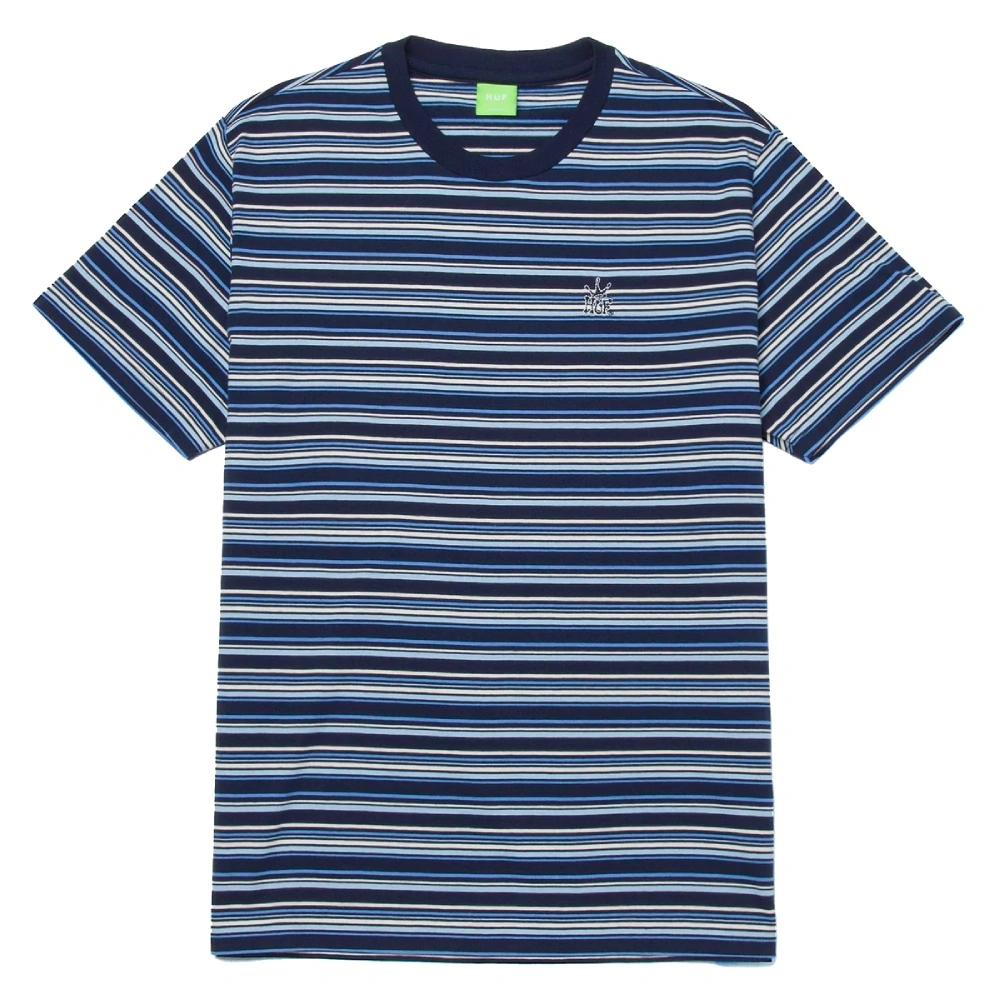 HUF Crown Stripe S/S Knit Top t-shirt heren