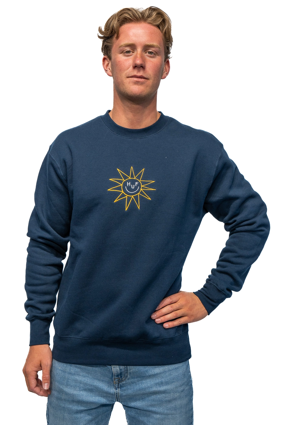 HUF Sun Guy casual sweater heren