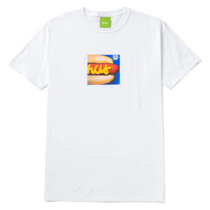 HUF Water Dog S/S casual t-shirt heren wit