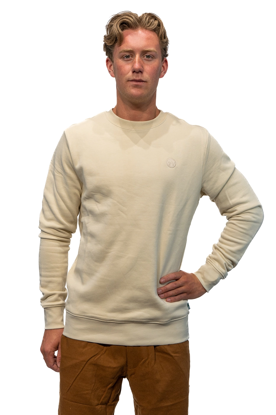 Kronstadt Lars Organic casual sweater heren