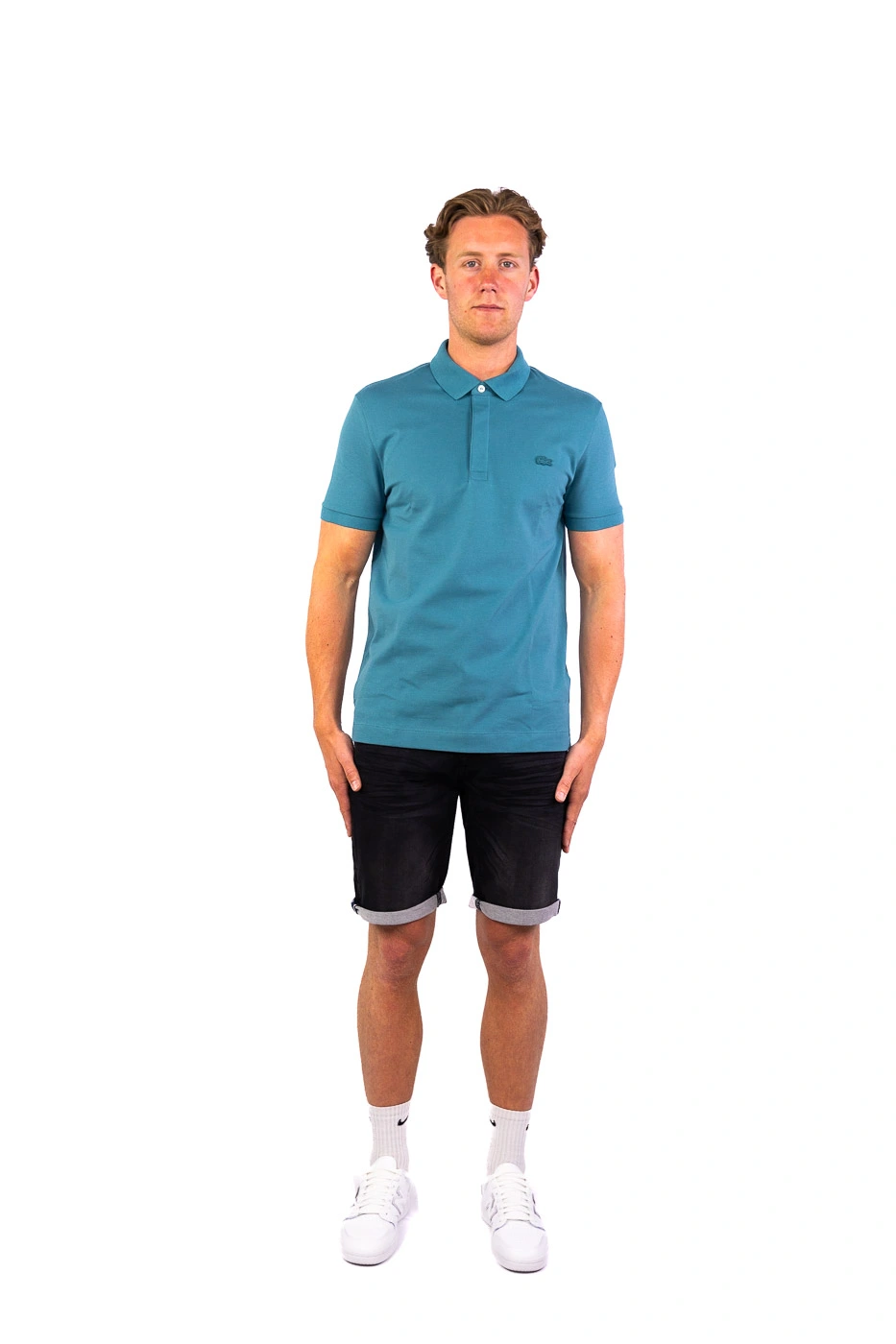 Lacoste 1HP3 S/S polo heren geel