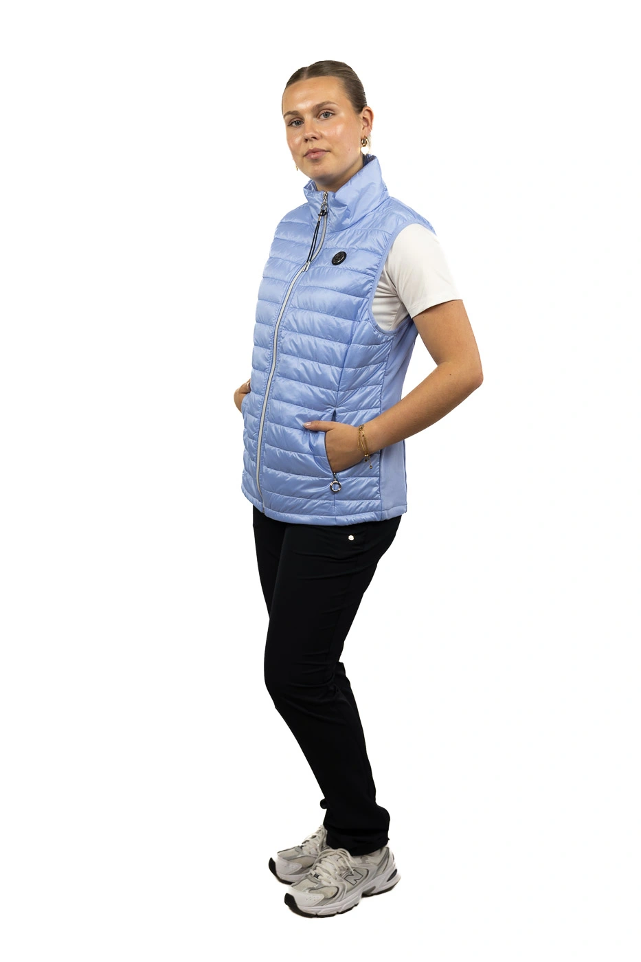 Luhta Isokorpi - Outdoorbodywarmer Voor Dames - Licht Blauw - Maat 40