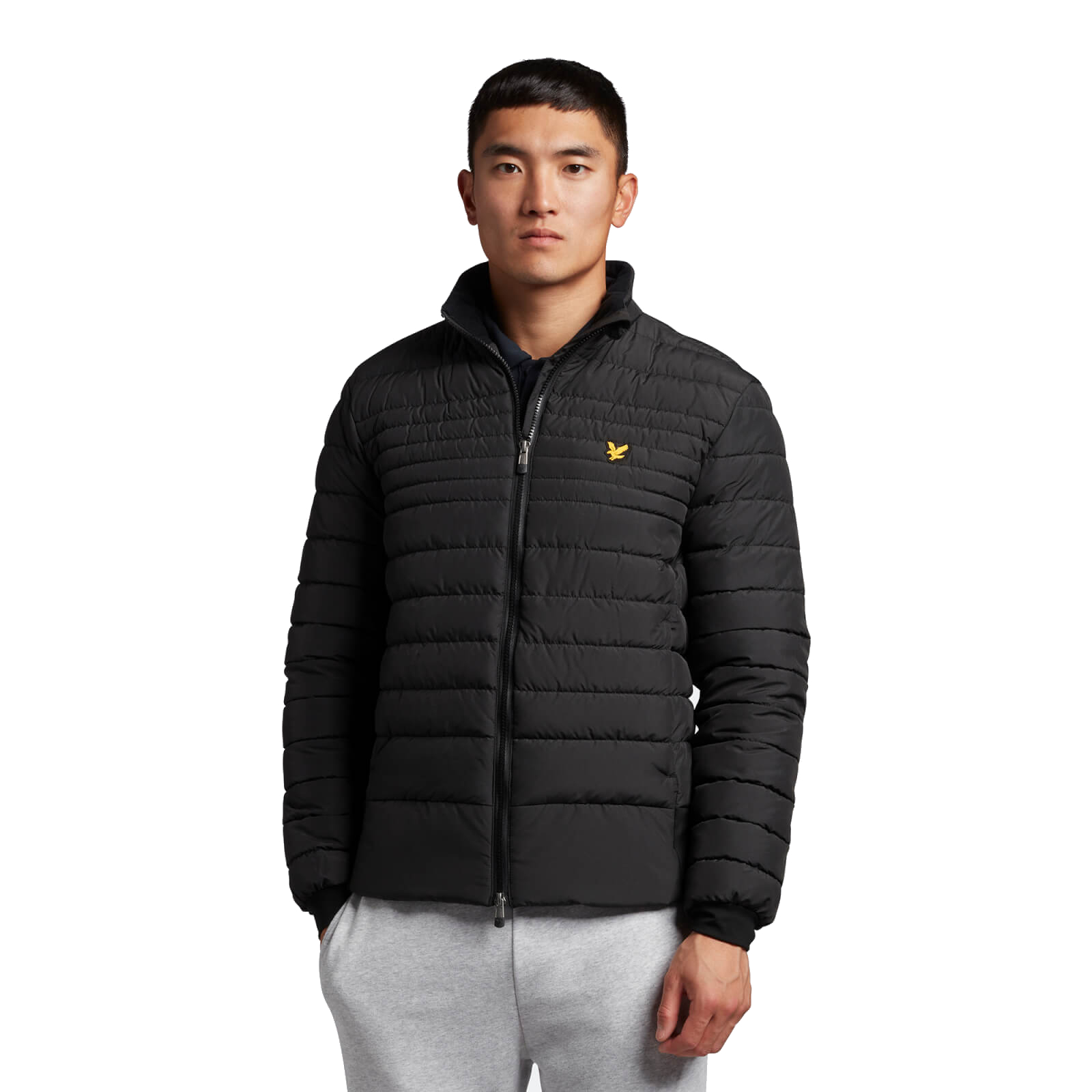 Lyle and Scott Back Stretch Quilted winterjas heren