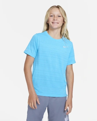 Nike Dri-Fit Miller Big Kids sportshirt jongens blauw