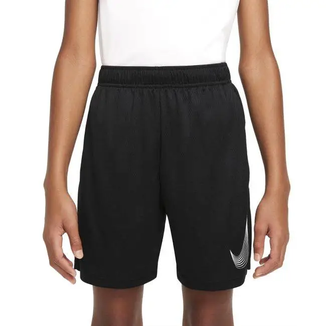 straf cijfer Wees Nike Dri-Fit sportshort jongens zwart van fitness shorts