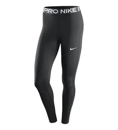 Nike Pro hardloop broek dames lang zwart