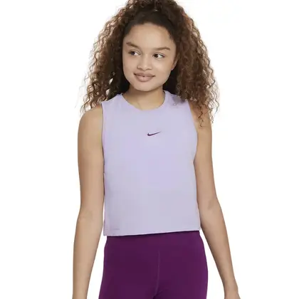 Nike Pro singlet meisjes lila
