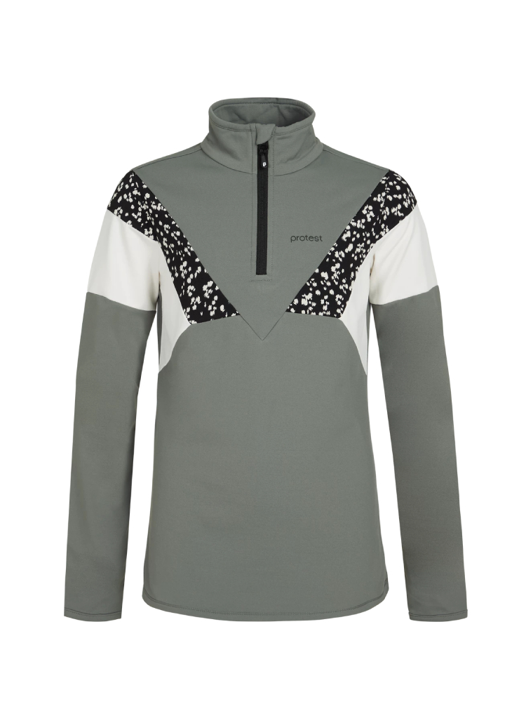 Protest PRTDEWYC JR 1/4 zip top skipully meisjes thumbnail