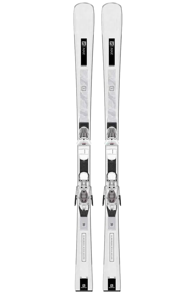 Salomon E S/Max 6 + E M10 GW White sportcarve ski dames