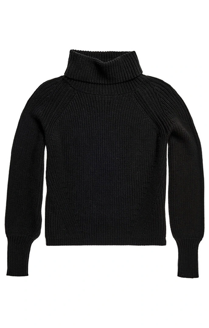 Superdry Amy Ribbed Roll Neck sweater dames