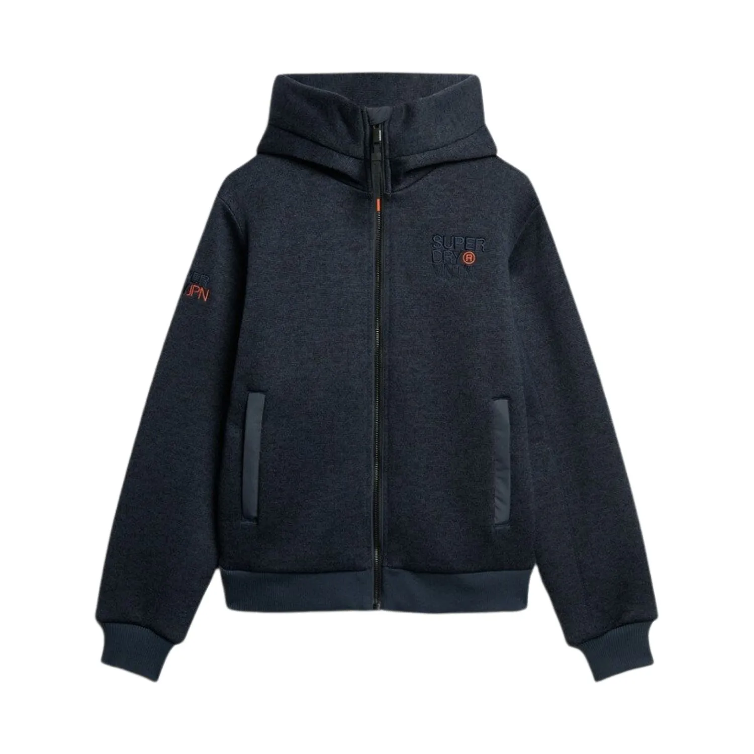 Superdry Hooded Bonded Knit Bomber casual winterjas heren