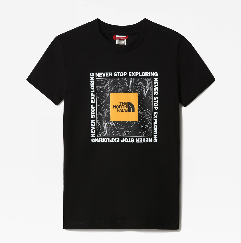 The North Face S/S Box t-shirt jongens