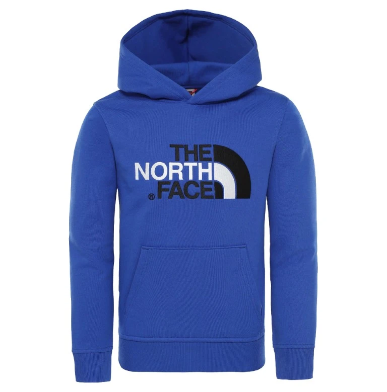 the north face hoodie rood