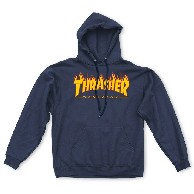 Thrasher Flame Hooded Sweat skatesweater heren